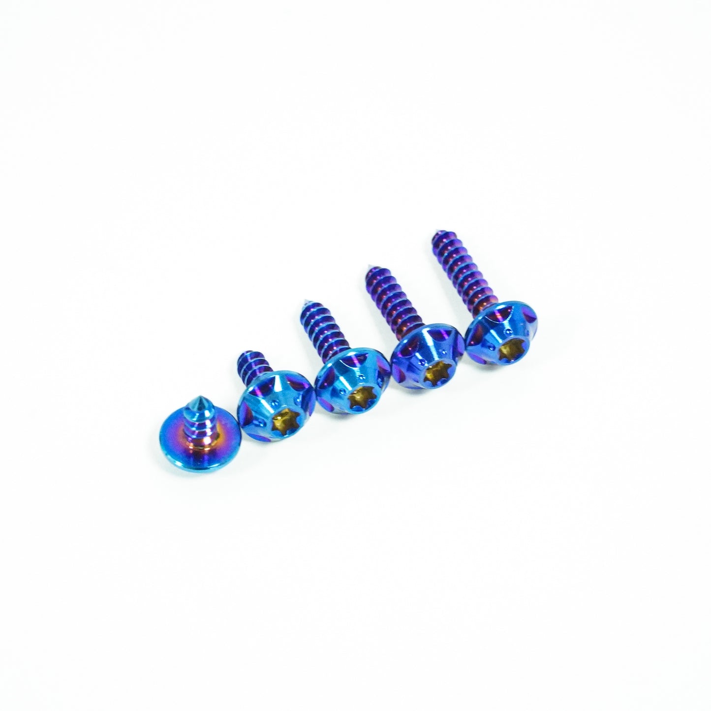 Titanium Knurled Self-Tapping Bolt M4