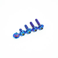 Titanium Knurled Self-Tapping Bolt M4