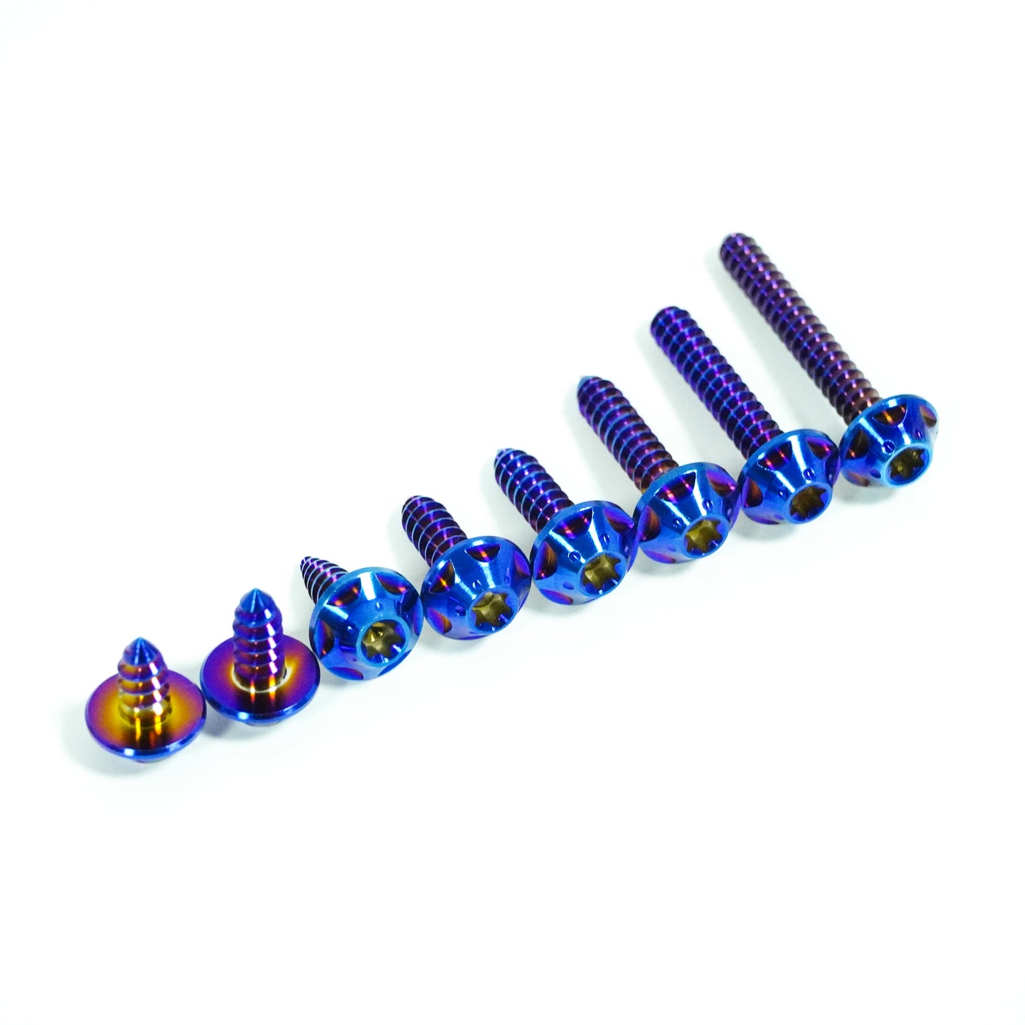 Titanium Knurled Self-Tapping Bolt M5