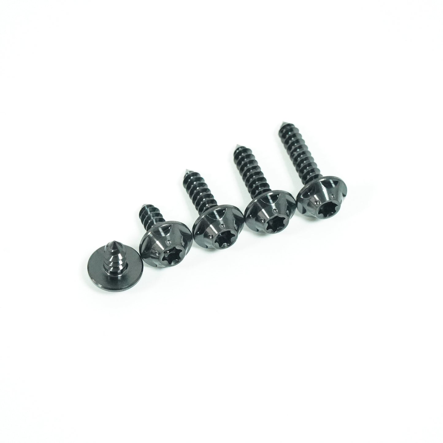 Titanium Knurled Self-Tapping Bolt M4