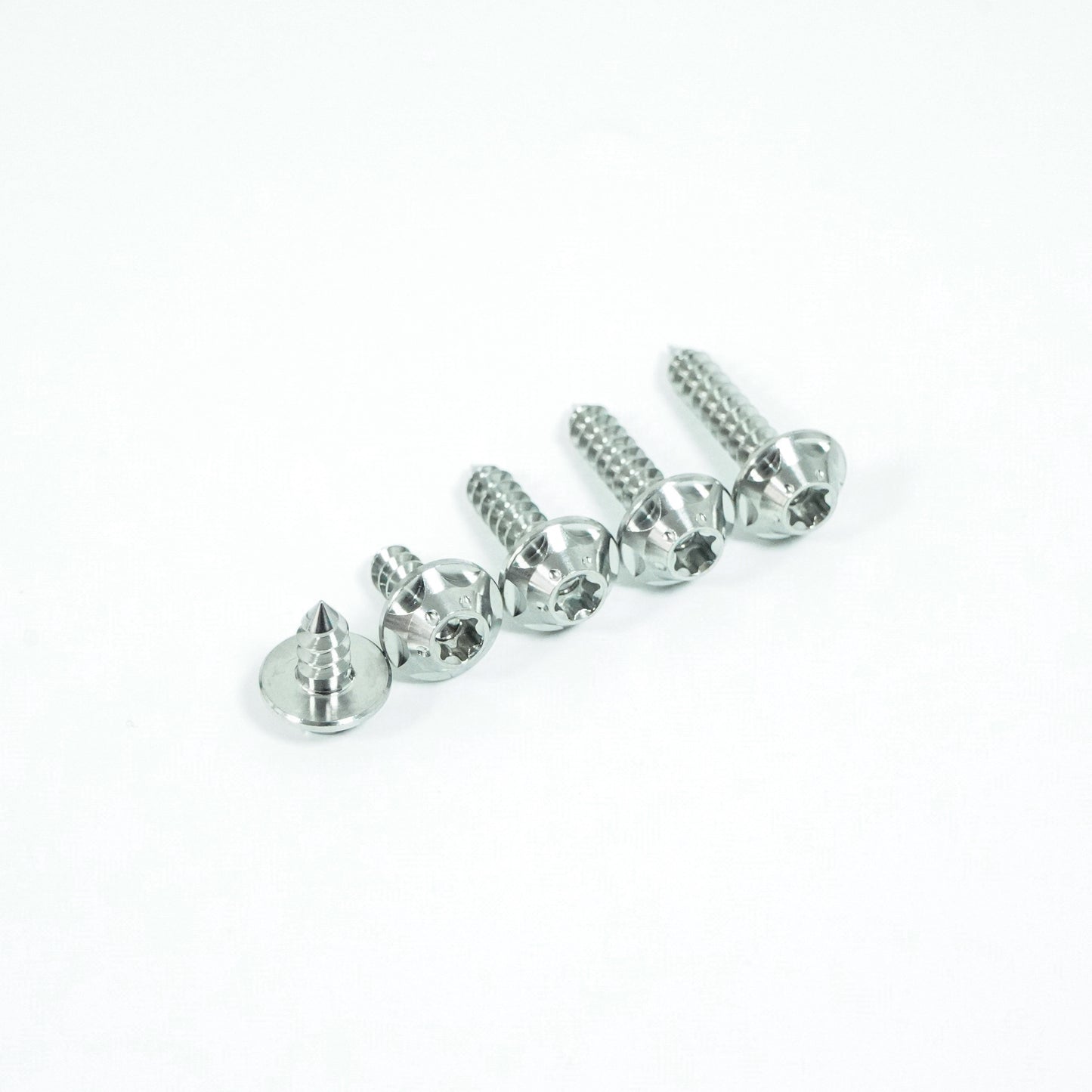 Titanium Knurled Self-Tapping Bolt M4