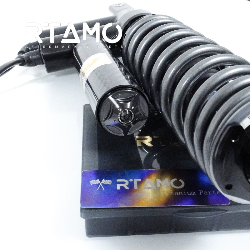 Titanium Inverted Fork Shock Gas Canister Decor Cap & Bolts for MSP