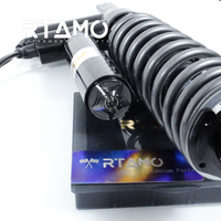 Titanium Inverted Fork Shock Gas Canister Decor Cap & Bolts for MSP