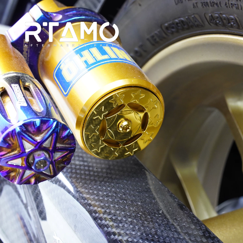 Titanium Shock Gas Reservoir Decor Gasket Set for Ohlins