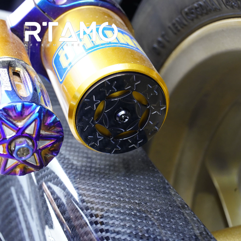 Titanium Shock Gas Reservoir Decor Gasket Set for Ohlins