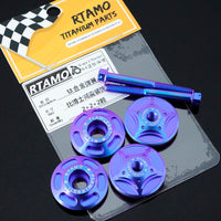 Titanium Shock Cap Set for BIBOSHI