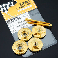 Titanium Shock Cap Set for BIBOSHI