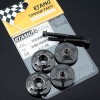 Titanium Shock Cap Set for BIBOSHI