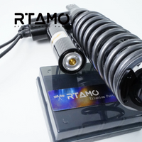 Titanium Inverted Fork Shock Gas Canister Decor Cap & Bolts for MSP