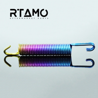 Titanium Center & Side Springs for Yamaha Tmax 560