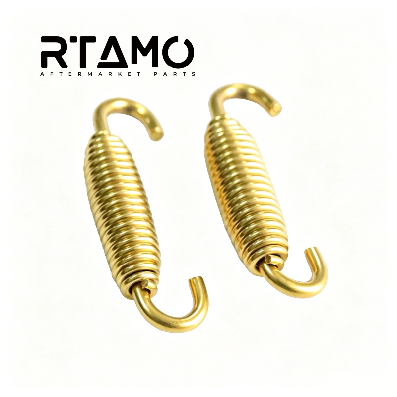 Titanium Pipe Springs for Motorcycle(2 pcs)