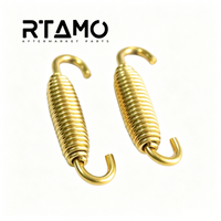 Titanium Pipe Springs for Motorcycle(2 pcs)