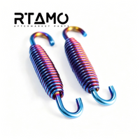 Titanium Pipe Springs for Motorcycle(2 pcs)
