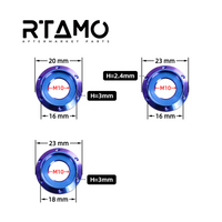Titanium Step Washer M5/M6/M8/M10