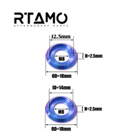 Titanium Step Washer M6/M8/M10