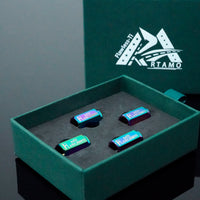 Titanium Hex Valve Stem Cap