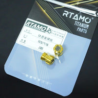 Titanium Valve Stem Cap--Gear Head