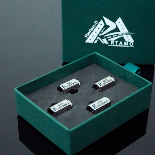 Titanium Hex Valve Stem Cap