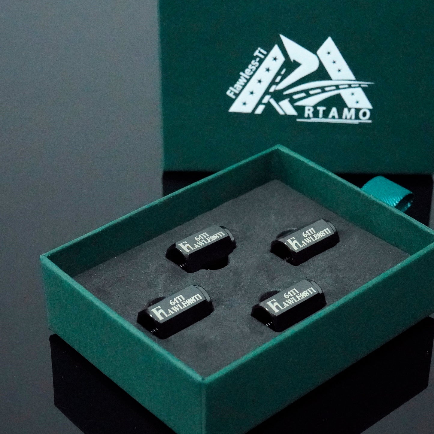 Titanium Hex Valve Stem Cap