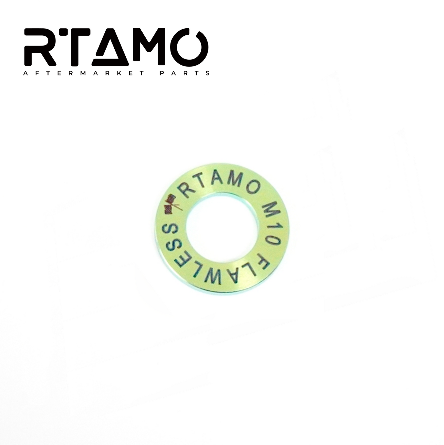 Titanium Big Flat Washer M10