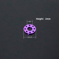 Titanium Eight Hole Washer M6/M8