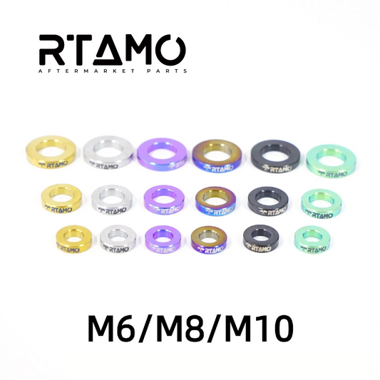 Titanium Spacer Washer M6/M8/M10