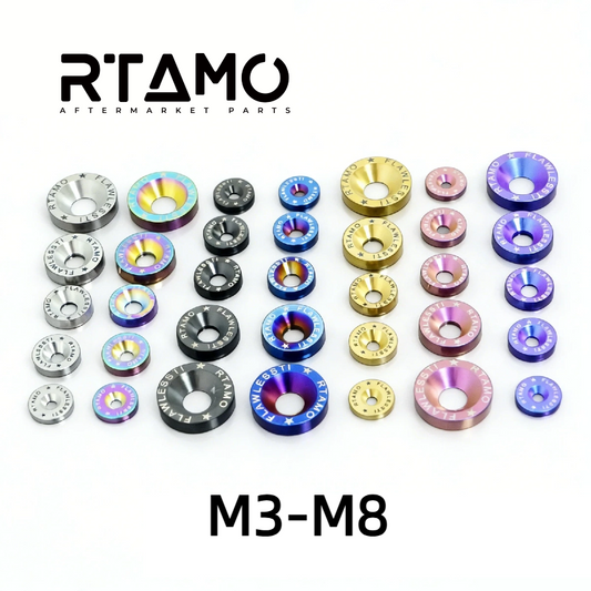 Titanium Countersunk Washer M3-M8