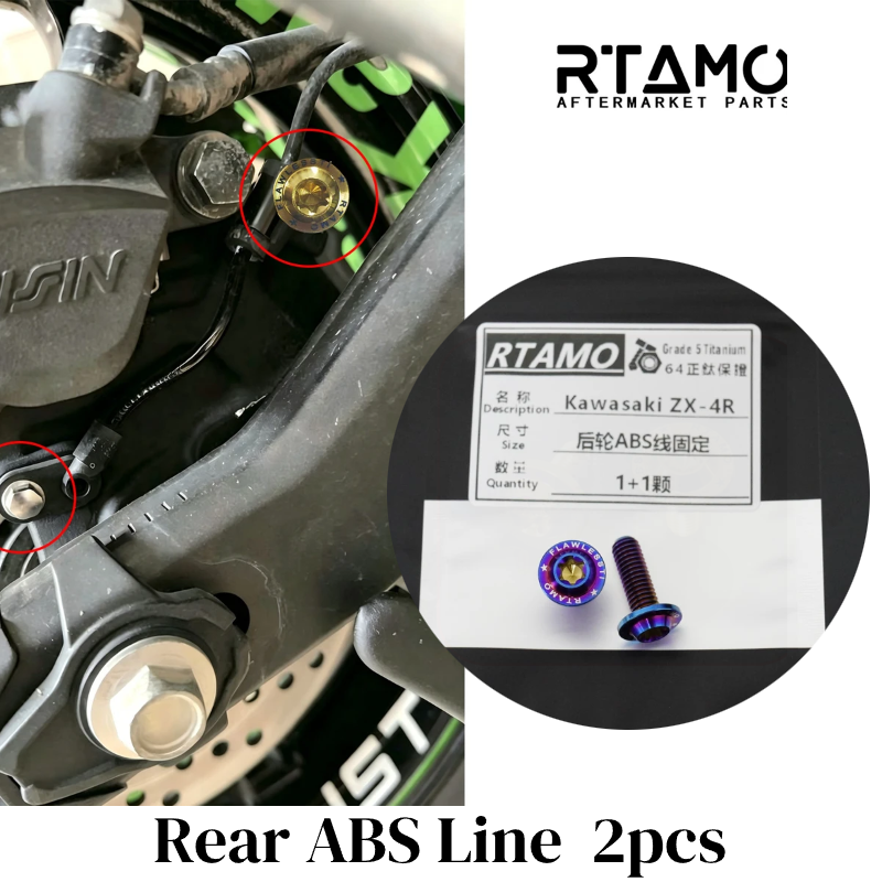 Titanium Bolt Set Fit for Kawasaki ZX-4R