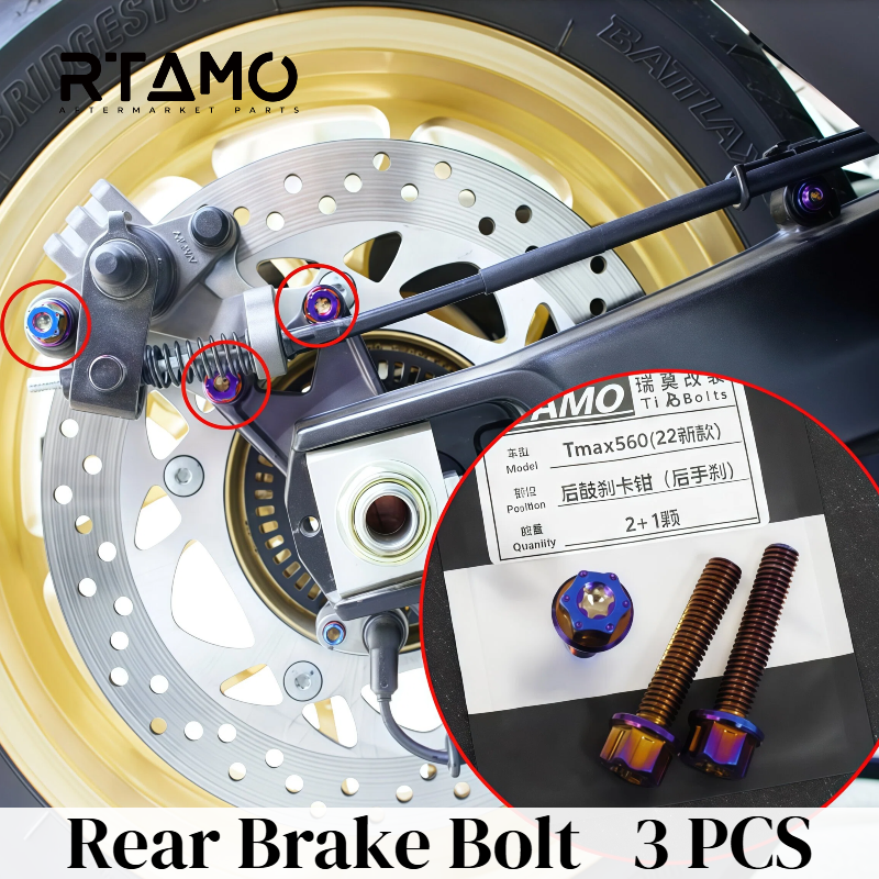 Titanium Bolt Set Fit for Yamaha Tmax560 22-24