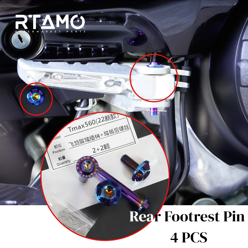 Titanium Bolt Set Fit for Yamaha Tmax560 22-24