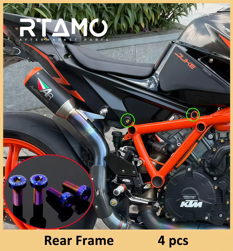 Titanium Bolt Set Fit for KTM 1290 Super Duke R 2023