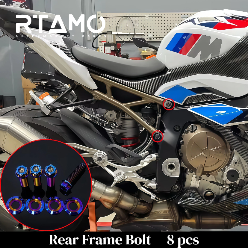 Titanium Bolt Set Fit for BMW S1000RR 23-25