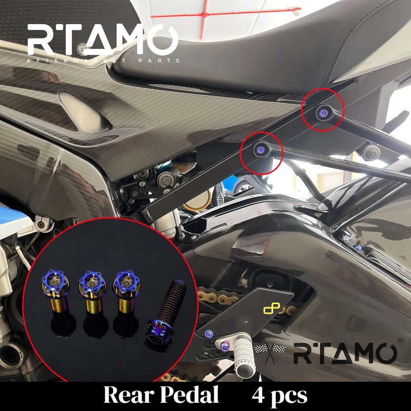 Titanium Bolt Set Fit for BMW S1000RR 23-25