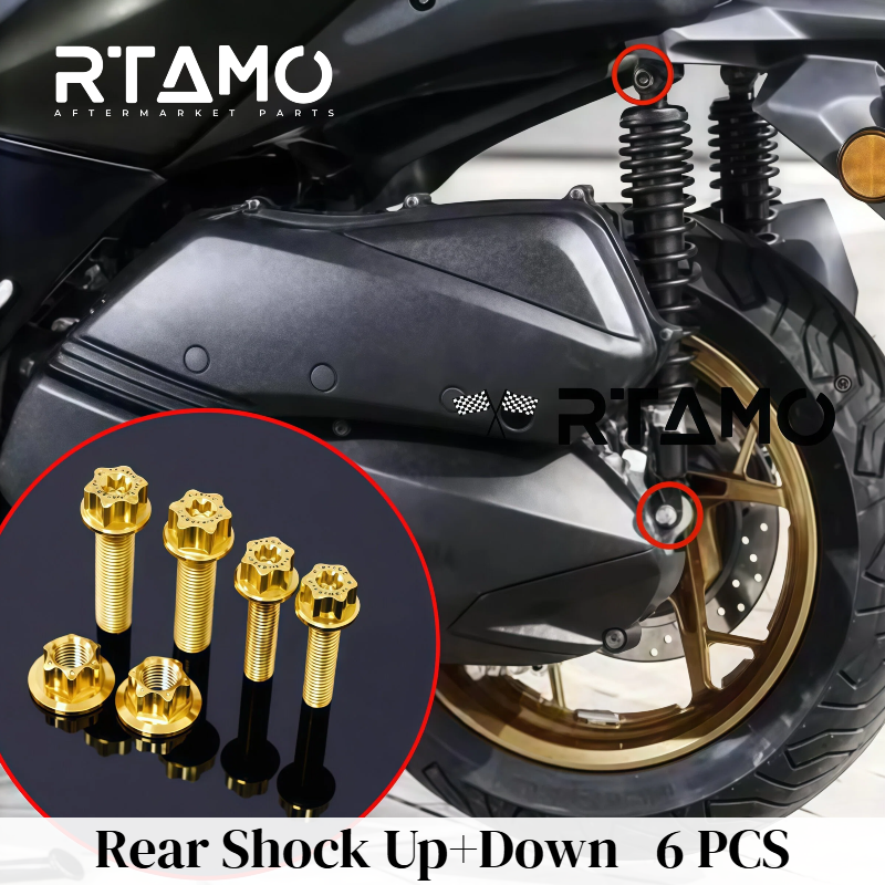 Titanium Bolt Set Fit for YAMAHA XMAX300