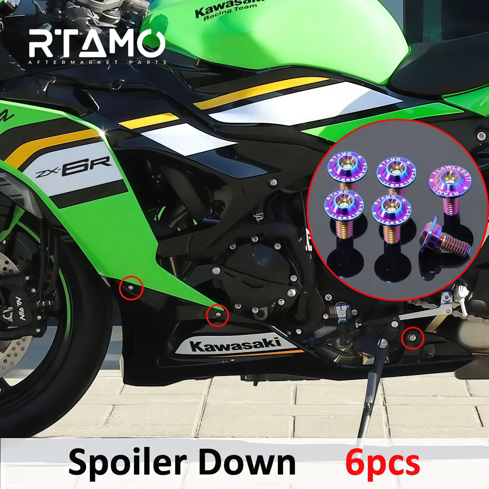 Titanium Bolt Set Fit for Kawasaki ZX-6R