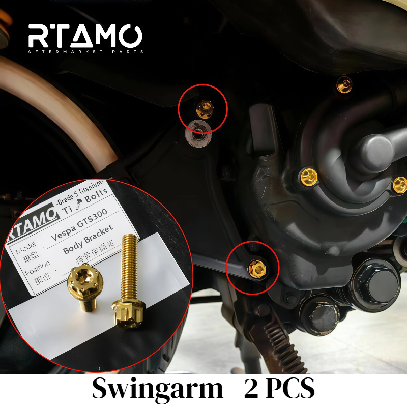 Titanium Bolt Set Fit for Vespa GTS300