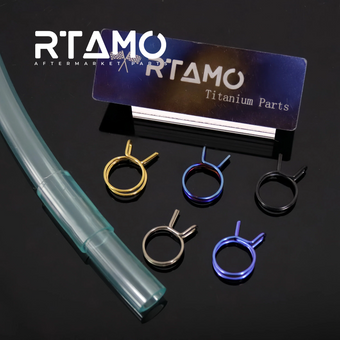 compare product Titanium Universal Cylinder Tube Clip