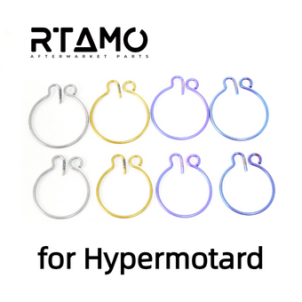 compare product Titanium Sprocket & Rear Nut Clips for Ducati Hypermotard