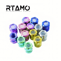 Titanium Valve Stem Cap--Gear Head