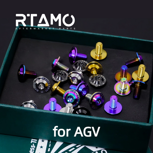 Titanium Helmet Bolts Visor Screws for AGV K3/K4/K5 & GPRR