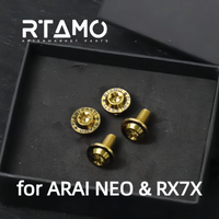 Titanium Helmet Bolts Visor Screws for ARAI NEO & RX7X