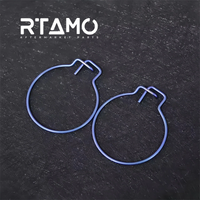 Titanium Rear Nut Clips for Ducati V4(Pair)