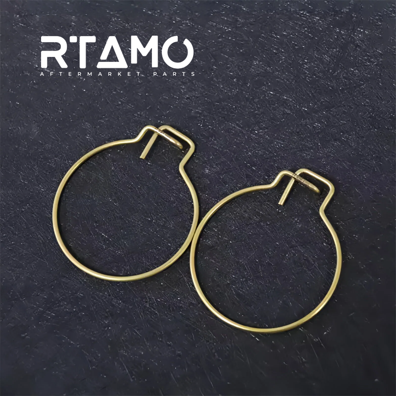 Titanium Rear Nut Clips for Ducati V4(Pair)