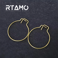 Titanium Rear Nut Clips for Ducati V4(Pair)