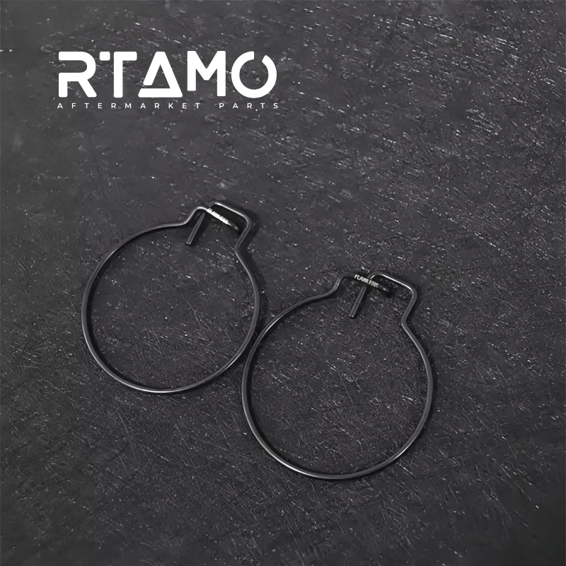 Titanium Rear Nut Clips for Ducati V4(Pair)
