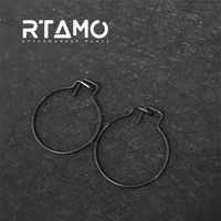 Titanium Rear Nut Clips for Ducati V4(Pair)