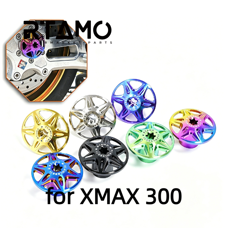 Titanium Swingarm Cover for Yamaha XMAX 300