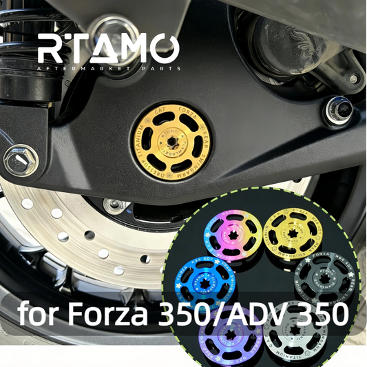 Titanium Swingarm Cover for Honda Forza 350/ADV 350