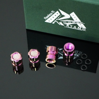 Titanium Valve Stem Cap--Gear Head