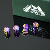 Titanium Valve Stem Cap--Gear Head